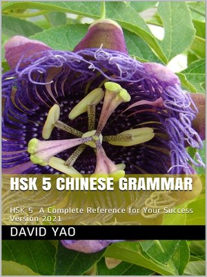 cover image of HSK 5 Chinese Grammar HSK 5 中文语法